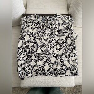 Satin printed crew neck gta mercy tee